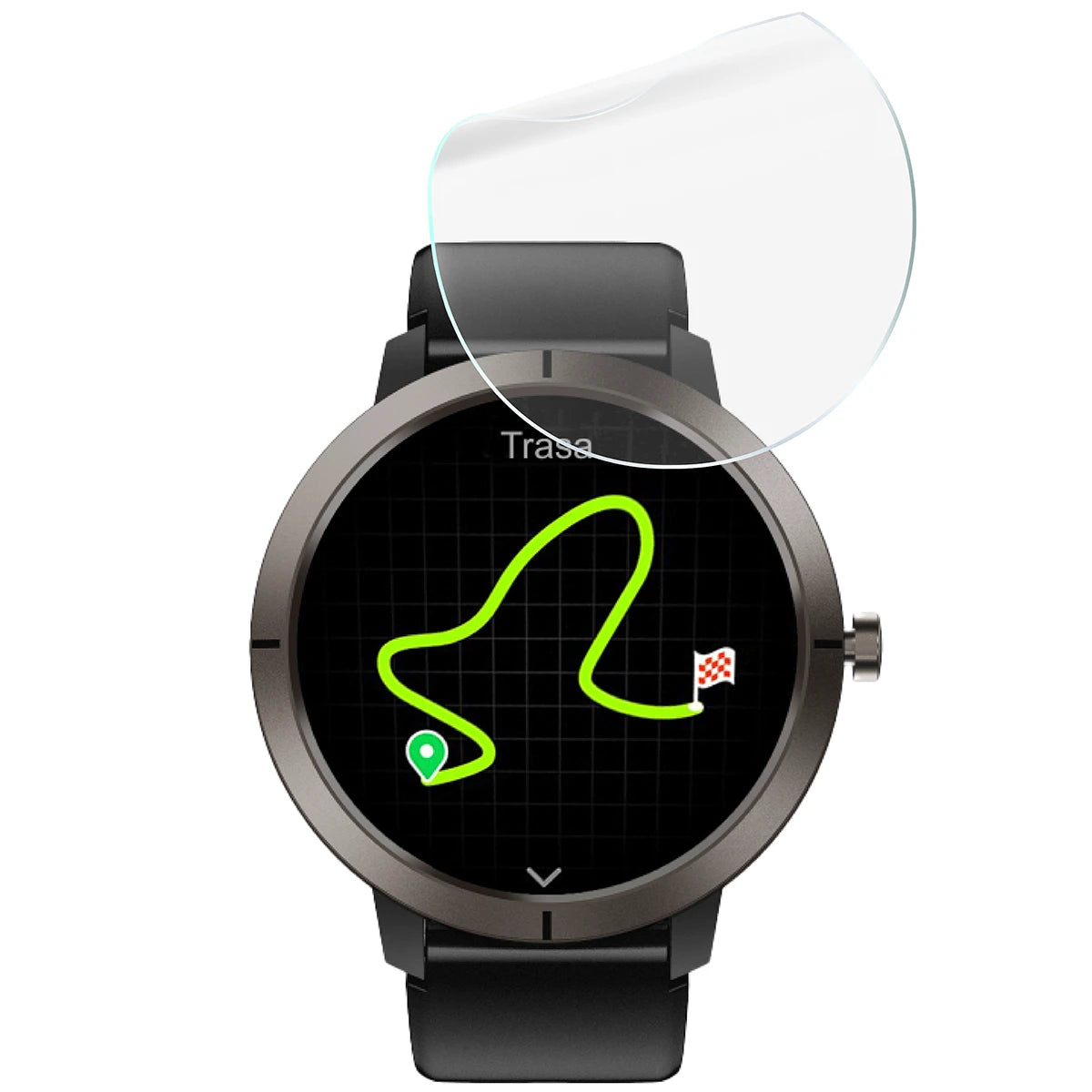 Schutzfolie für den Bildschirm für Nexano NX76 / DM76, Bizon Watch HydroFlex, 3 Stück (5/5)
