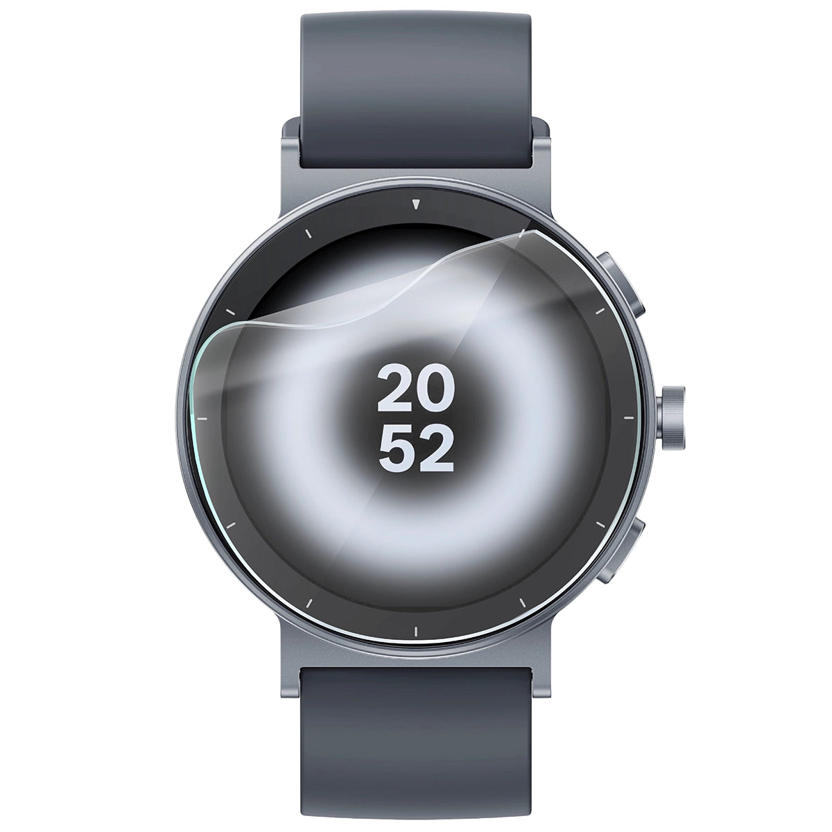 Schutzfolie für den Bildschirm für Realme Watch S5, Bizon Watch HydroFlex, 3 Stück