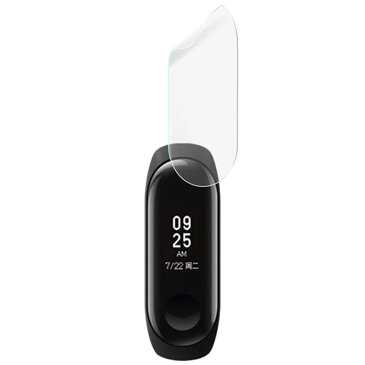 Schutzfolie für den Bildschirm für Xiaomi Mi Band 3, Bizon Watch HydroFlex, 3 Stück
