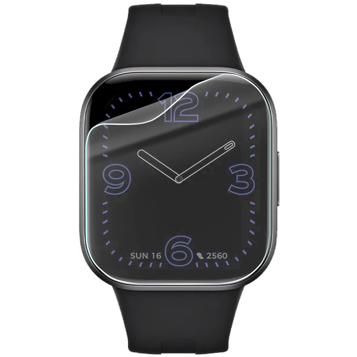 Schutzfolie für den Bildschirm für Xiaomi Redmi Watch 6 Active, Bizon Watch HydroFlex, 3 Stück (2/5)
