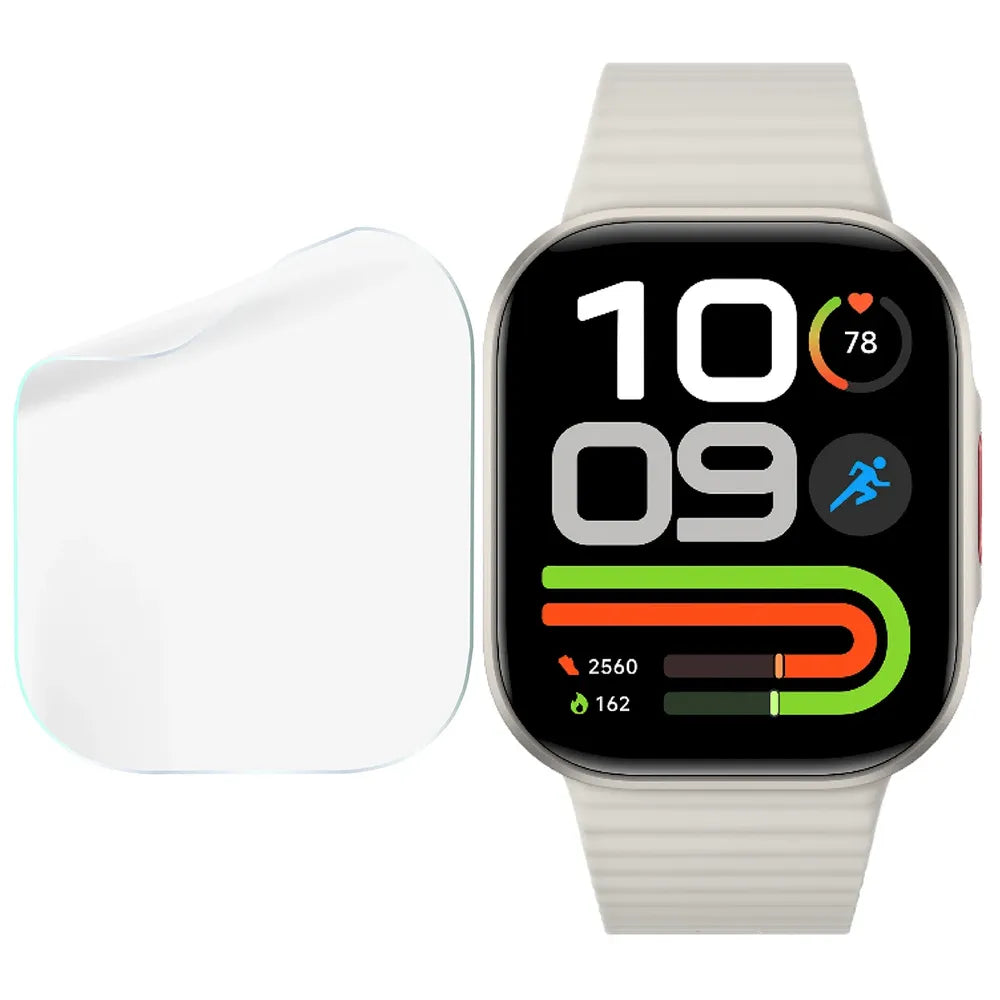 Schutzfolie für den Bildschirm für Xiaomi Redmi Watch 6 Lite, Bizon Watch HydroFlex, 3 Stück (4/5)