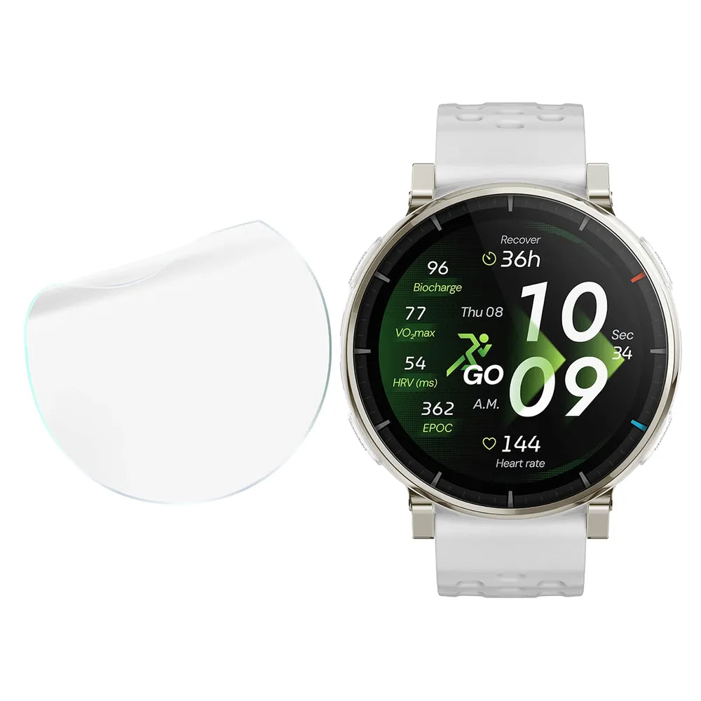 Schutzfolie für den Bildschirm für Amazfit Active 3 Premium, Bizon Watch HydroFlex, 6 Stück (4/5)