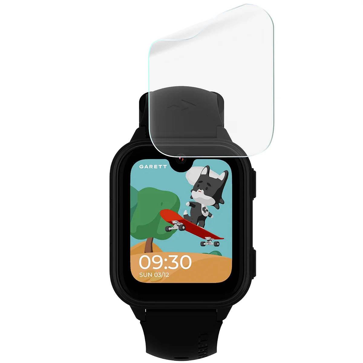 Schutzfolie für den Bildschirm für Garett Kids Vibe 4G, Bizon Watch HydroFlex, 6 Stück