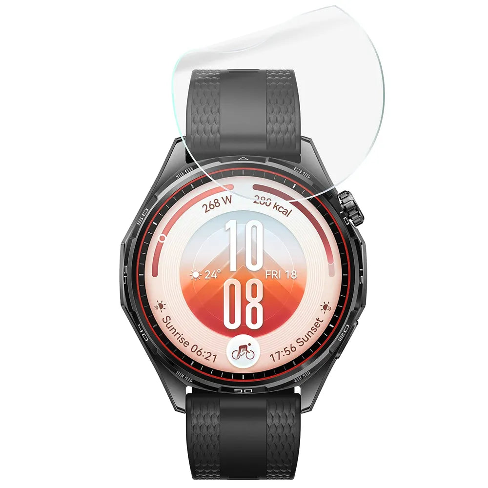 Schutzfolie für den Bildschirm für Huawei Watch GT 7 46 mm, Bizon Watch HydroFlex, 6 Stück (5/5)