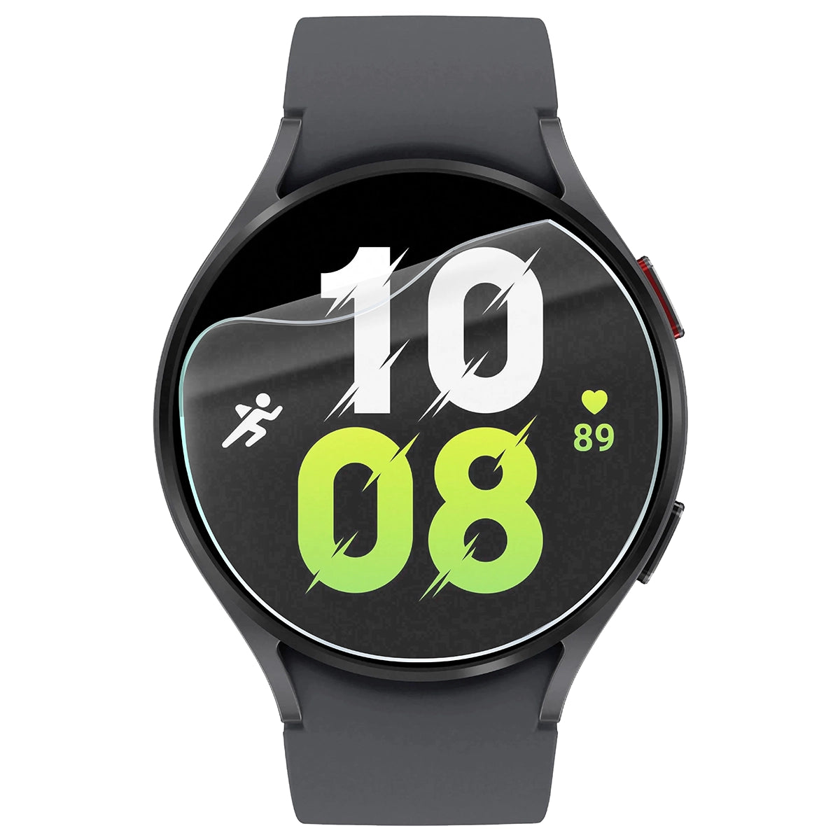Schutzfolie für den Bildschirm für Galaxy Watch 5 44mm, Bizon Watch HydroFlex, 6 Stück