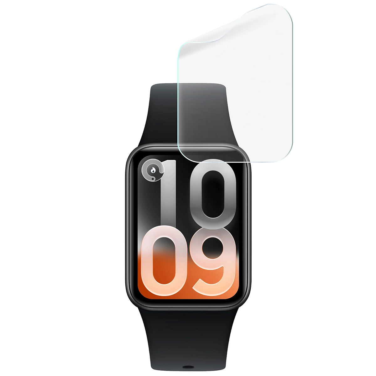Schutzfolie für den Bildschirm für Xiaomi Smart Band 10 Pro, Bizon Watch HydroFlex, 6 Stück