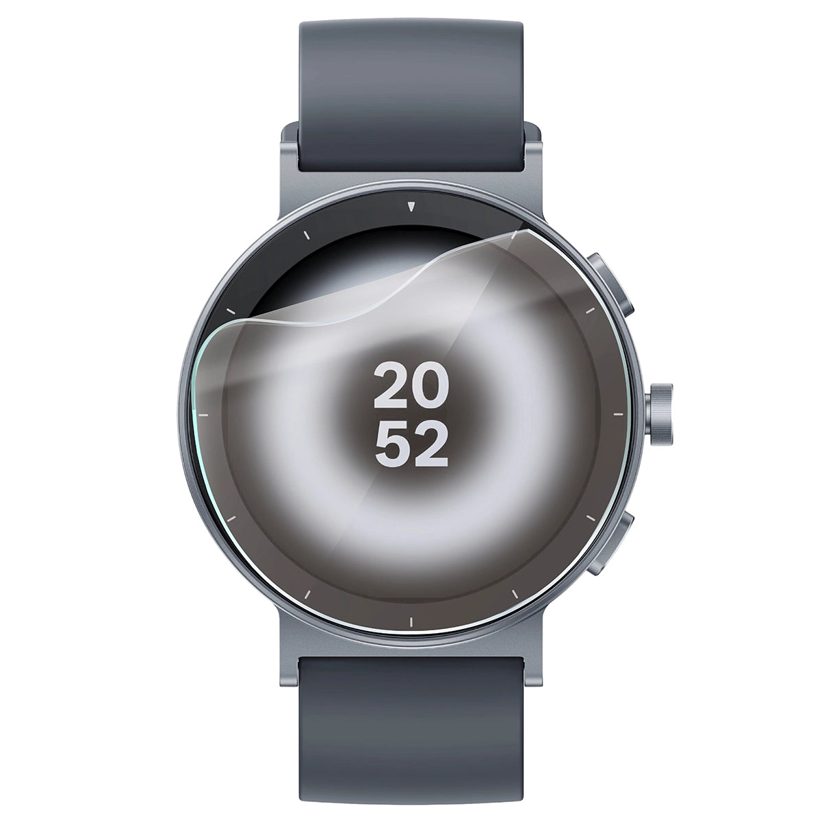 Matte Folie für Realme Watch S5, Bizon Watch Film Matte Duo, 2 Stück