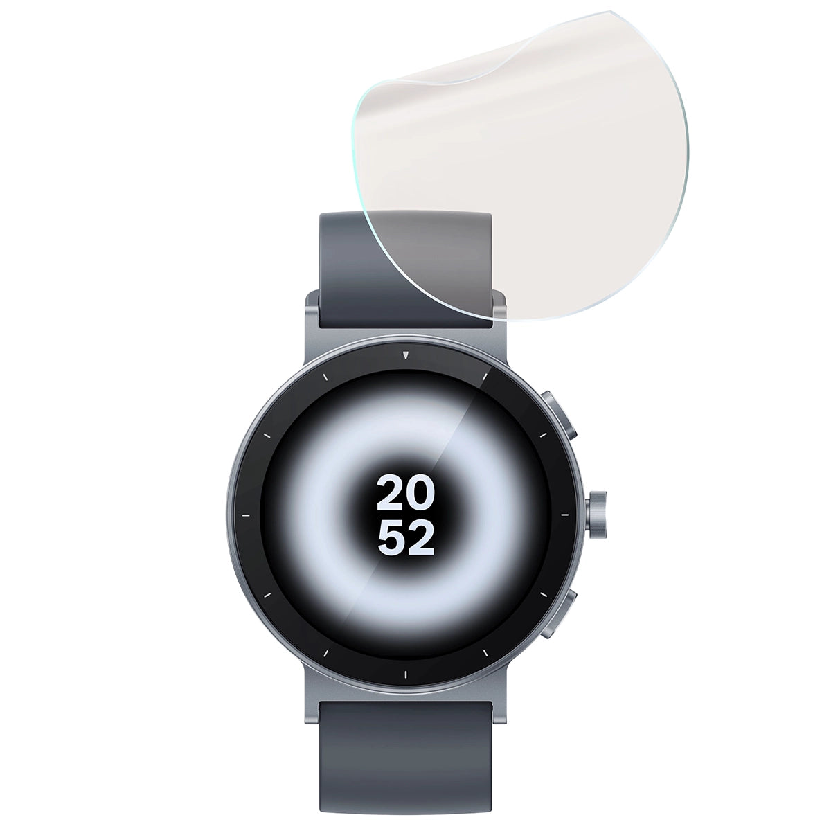 Matte Folie für Realme Watch S5, Bizon Watch Film Matte Duo, 2 Stück