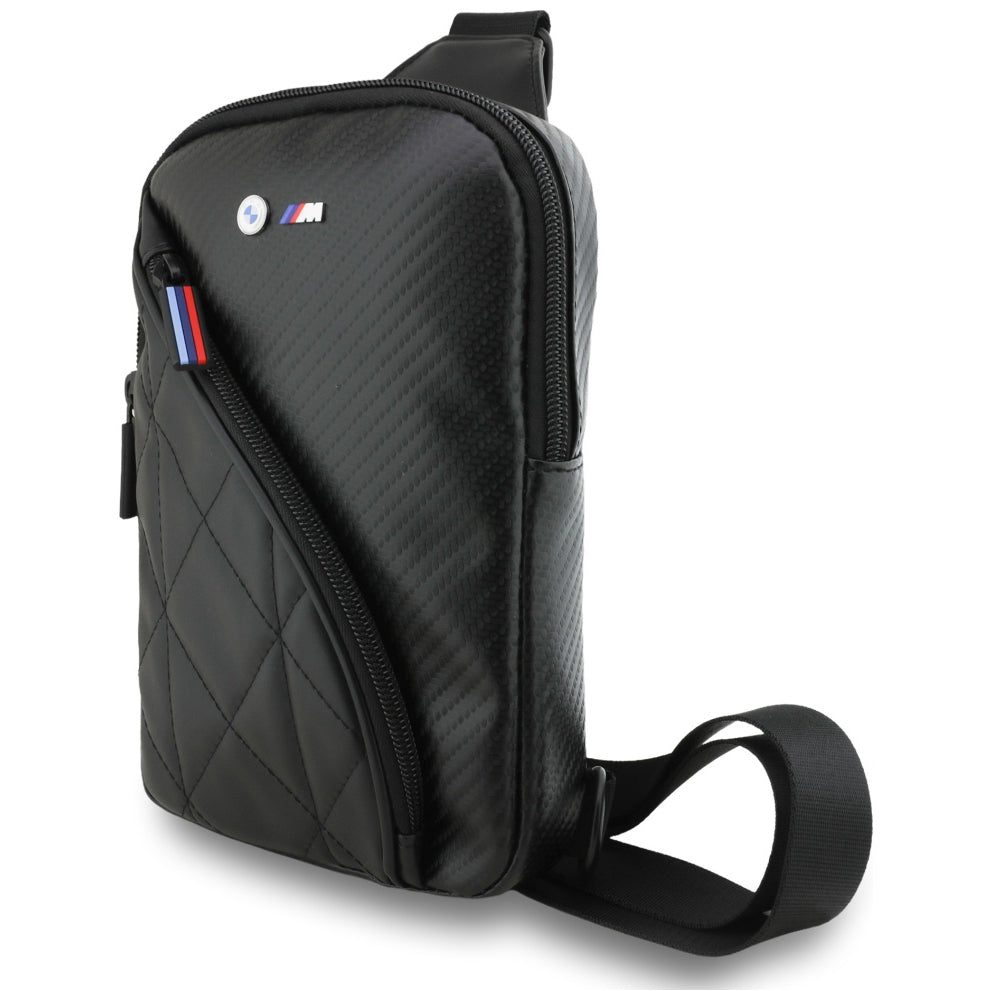 Tasche Crossbody BMW für Geräte bis 7", Schwarz