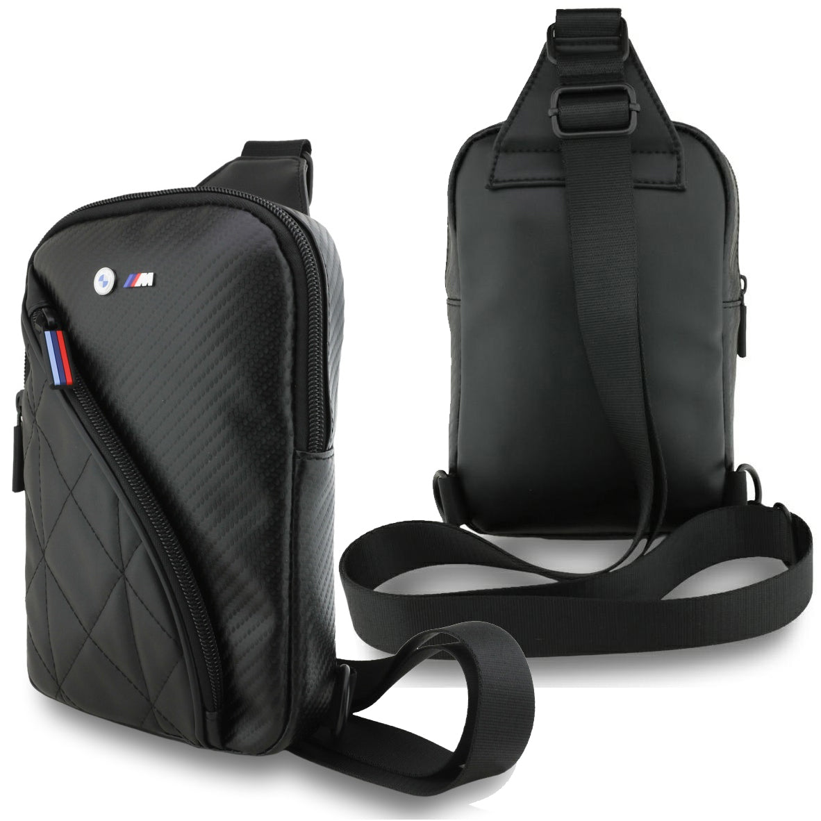 Tasche Crossbody BMW für Geräte bis 7", Schwarz