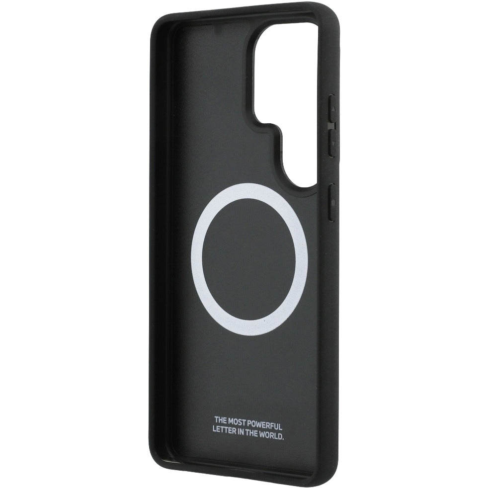 Aramid Handyhülle für Galaxy S26 Ultra, BMW M Kevlar Logo, Schwarz mit Kevlar