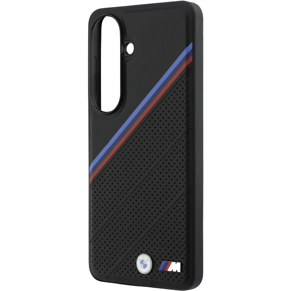 Handyhülle für Galaxy S26, BMW M Tricolor Metal Logo mit MagSafe, Schwarz