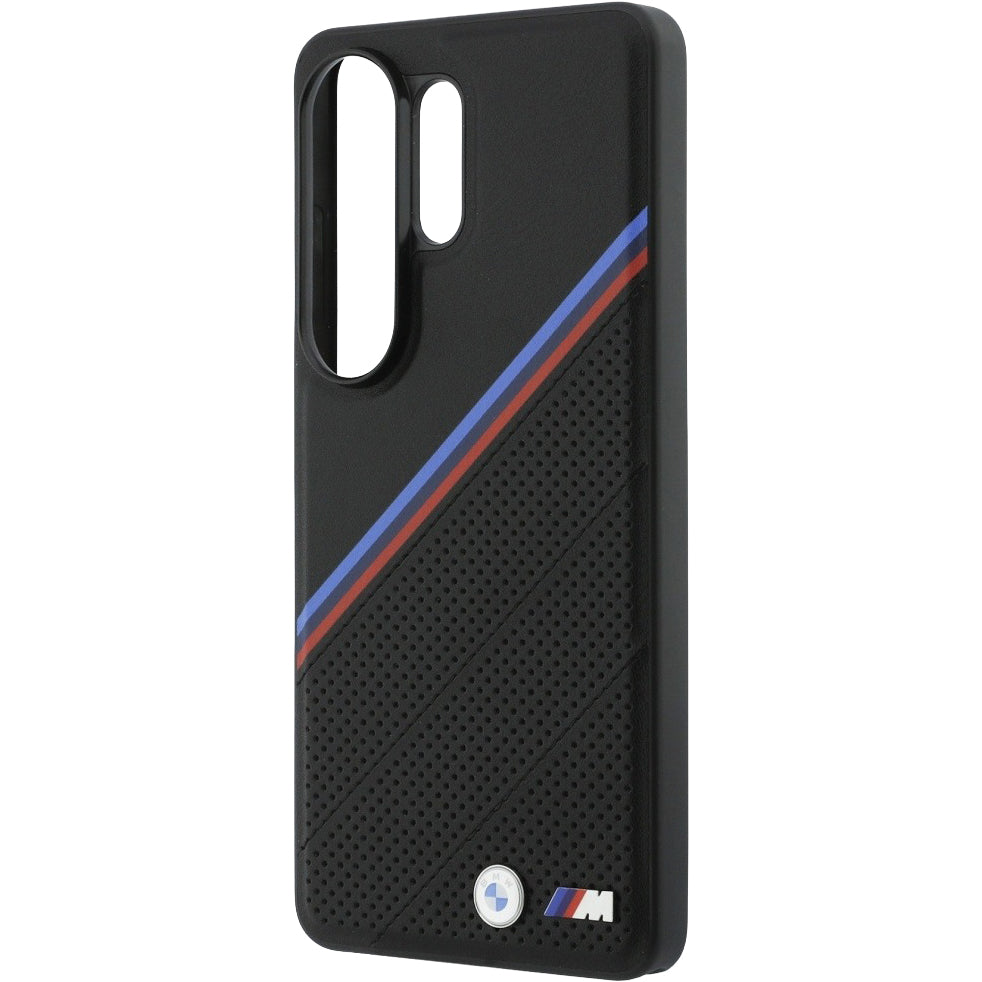 Handyhülle für Galaxy S26 Ultra, BMW M Tricolor Metal Logo mit MagSafe, Schwarz