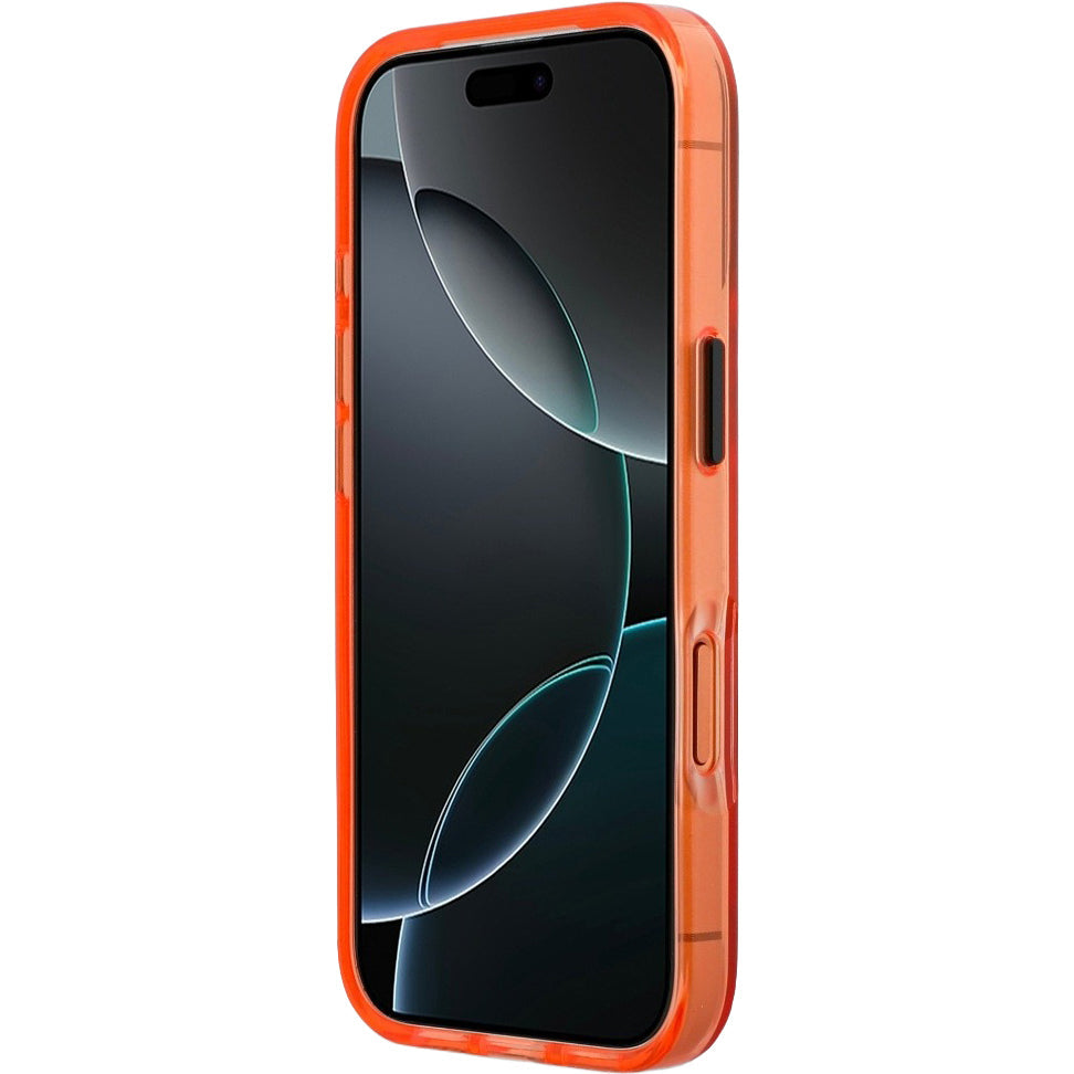 Handyhülle für iPhone 17 Pro, BMW IML Print mit MagSafe, Orange