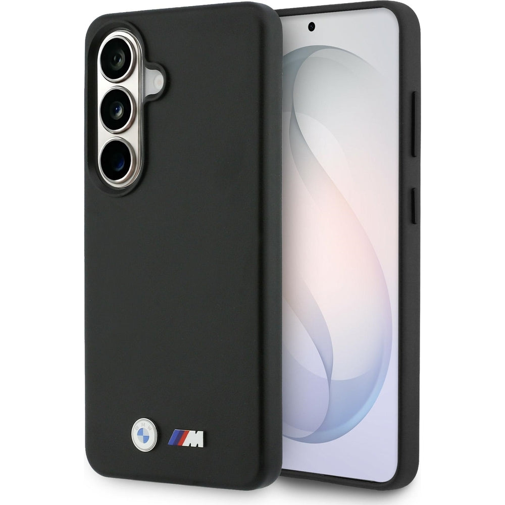 Handyhülle für Galaxy S26, BMW Hardcase Leather mit MagSafe, Schwarz