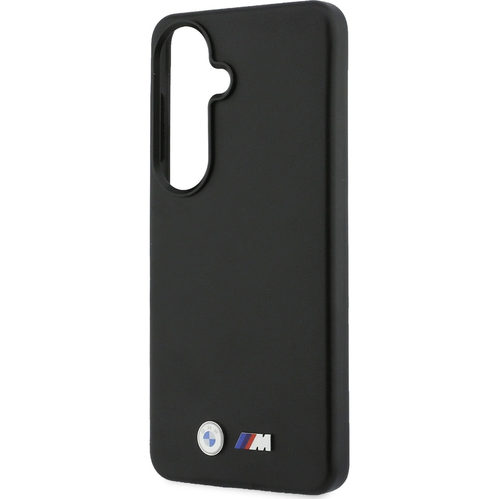 Handyhülle für Galaxy S26, BMW Hardcase Leather mit MagSafe, Schwarz