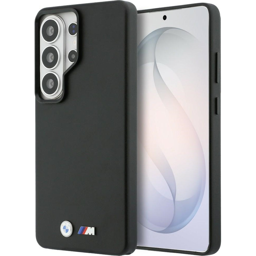 Handyhülle für Galaxy S26 Ultra, BMW Hardcase Leather mit MagSafe, Schwarz