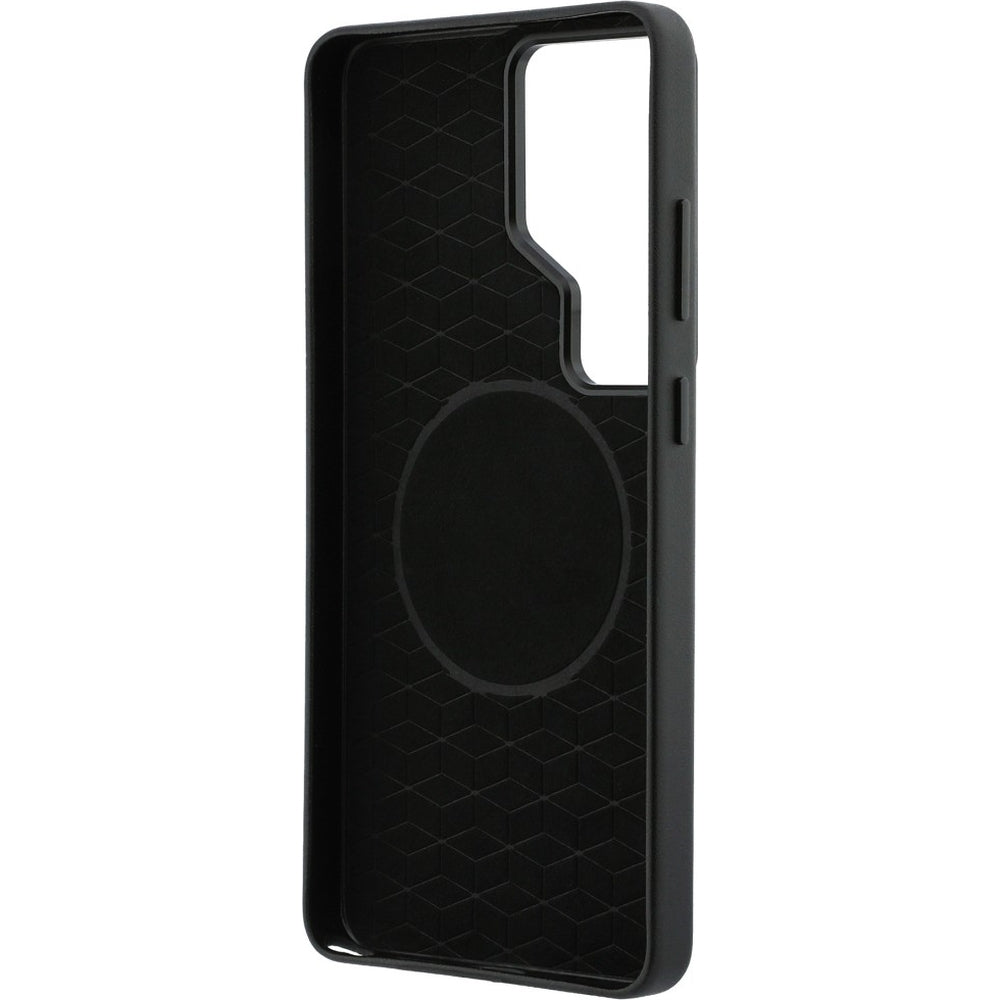 Handyhülle für Galaxy S26 Ultra, BMW Hardcase Leather mit MagSafe, Schwarz