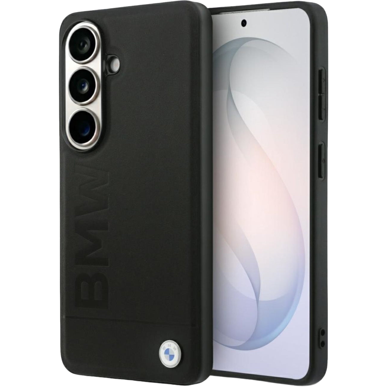 Handyhülle für Galaxy S26 Plus, BMW Leather Hot Stamp mit MagSafe, Schwarz