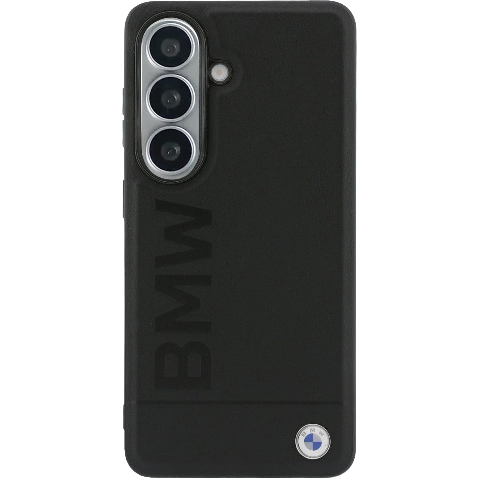 Handyhülle für Galaxy S26 Plus, BMW Leather Hot Stamp mit MagSafe, Schwarz