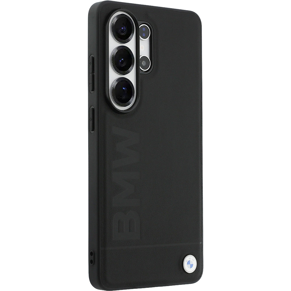 Handyhülle für Galaxy S26 Ultra, BMW Leather Hot Stamp mit MagSafe, Schwarz