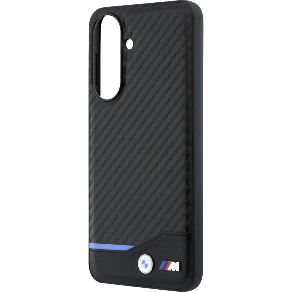 Handyhülle für Galaxy A37 5G, BMW M Carbon Leather, Schwarz