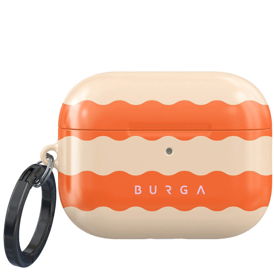 Schutzhülle für AirPods Pro 3, Burga Papaya, Orange-beige