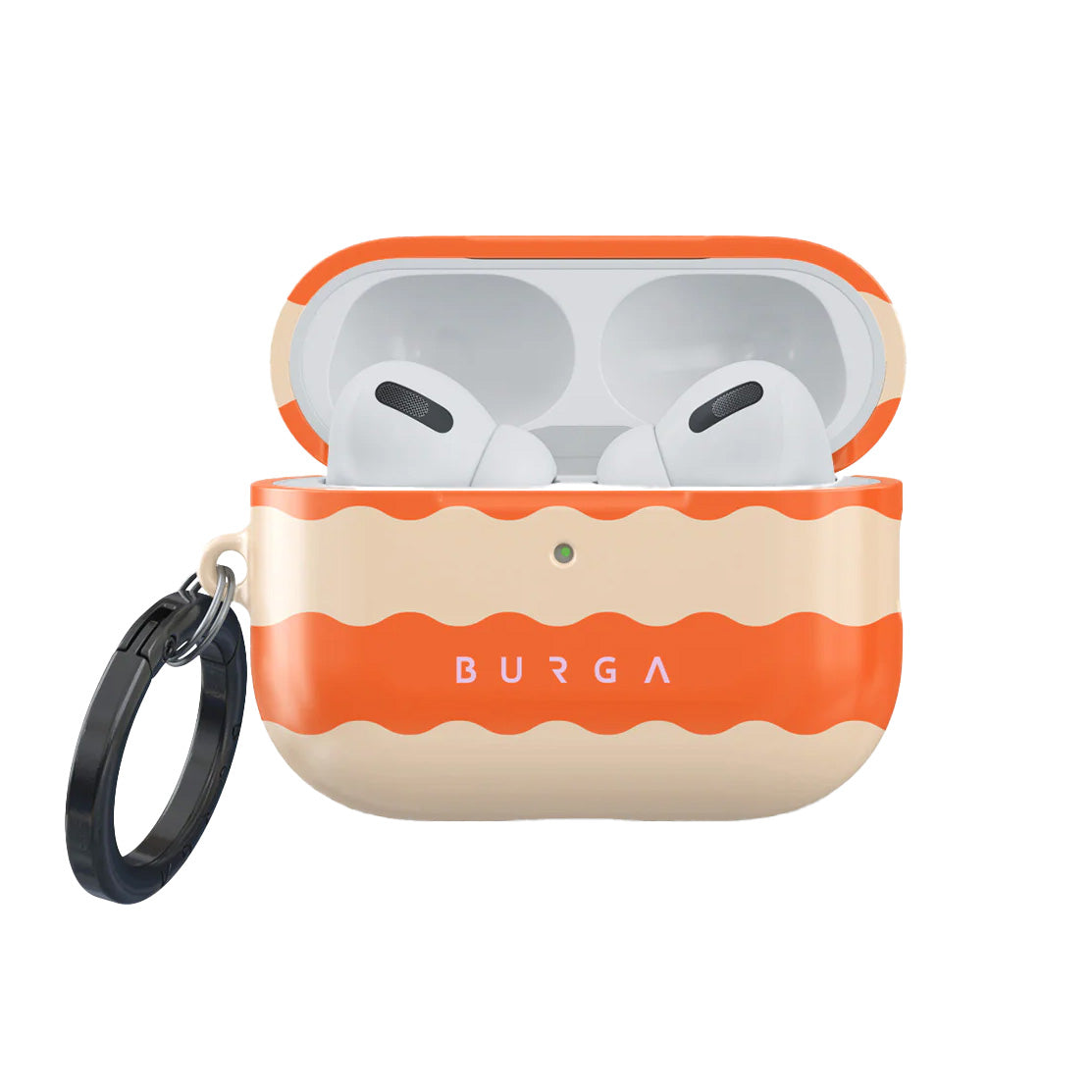 Schutzhülle für AirPods Pro 3, Burga Papaya, Orange-beige