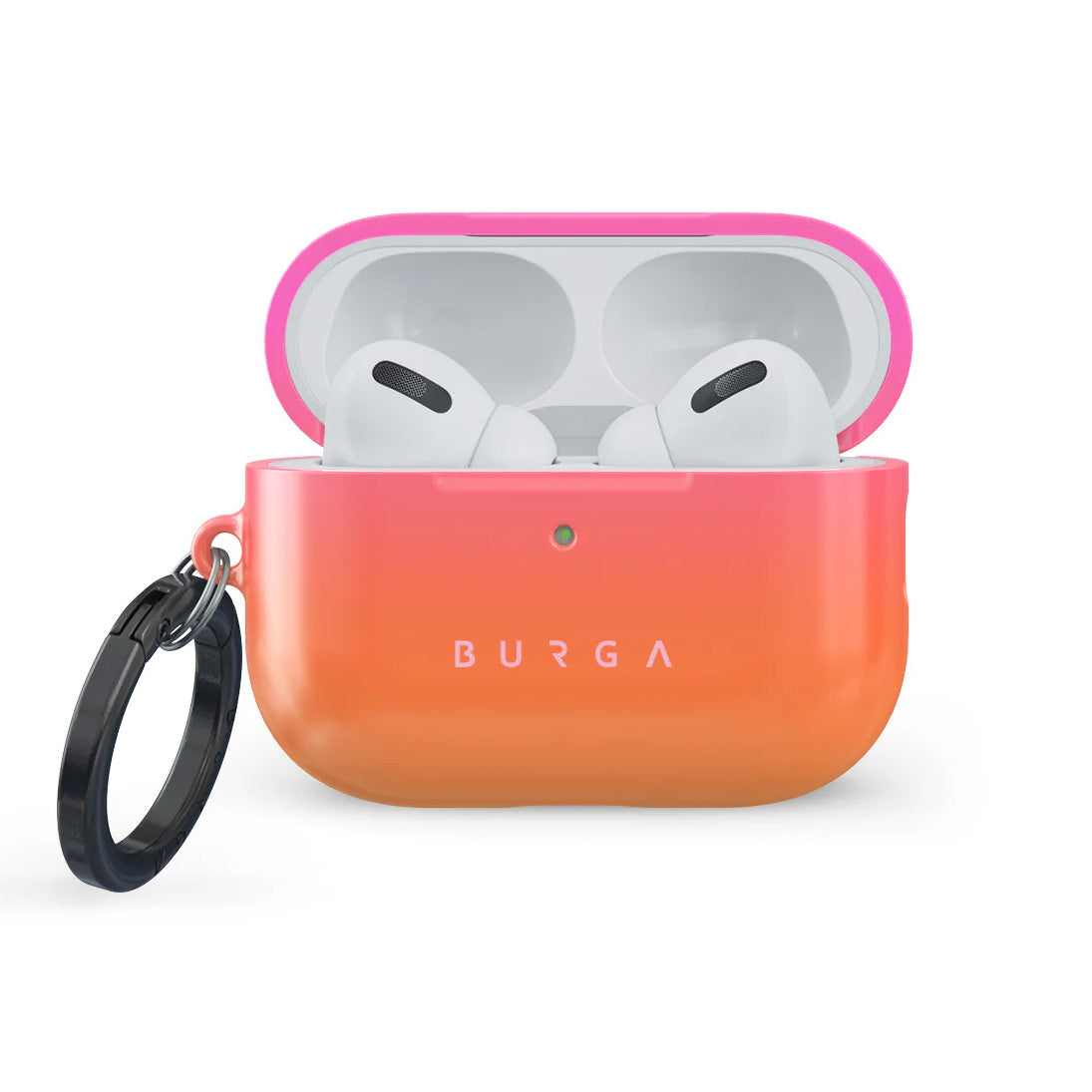 Schutzhülle für AirPods Pro 3, Burga Sunset Club, Orange-rosa