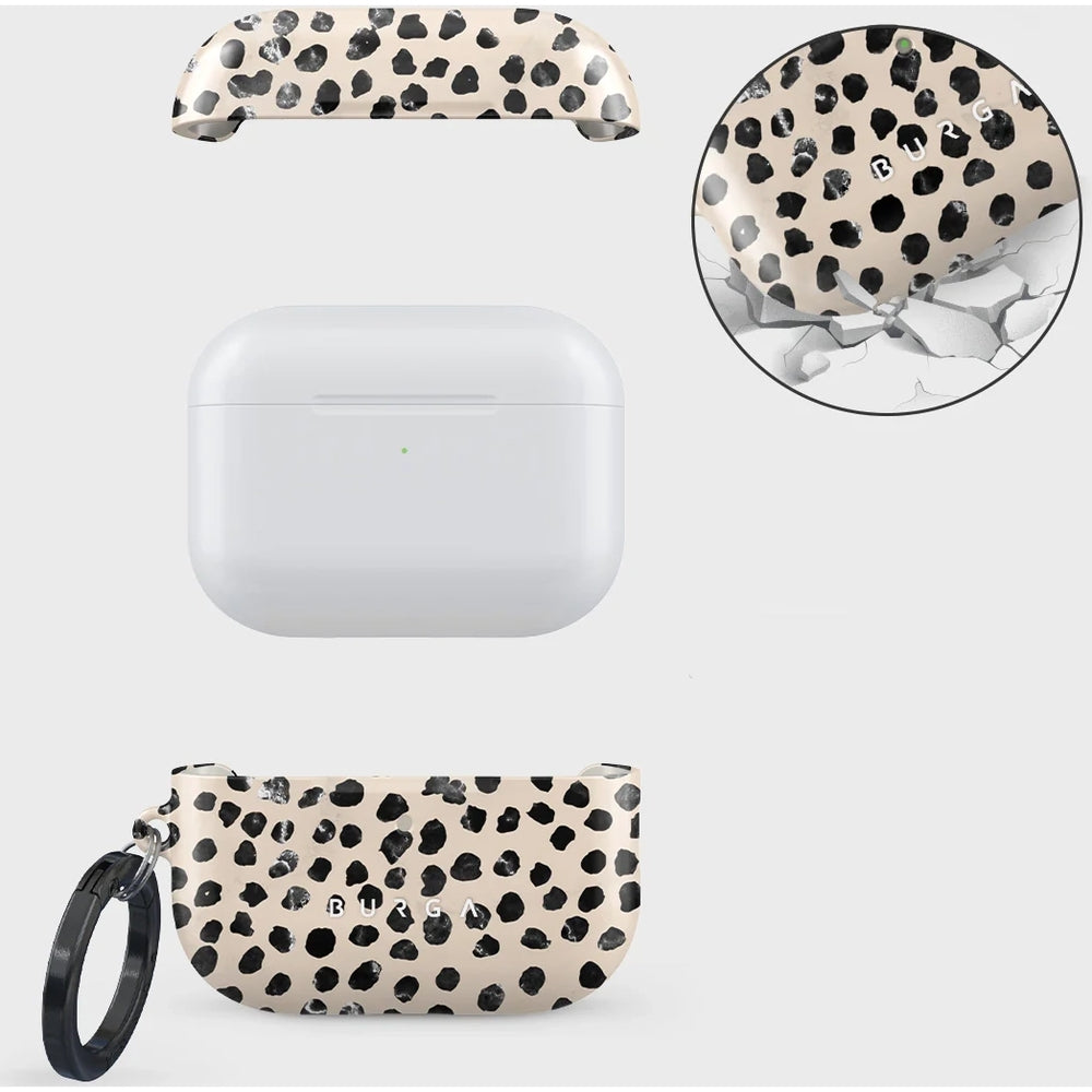 Schutzhülle für AirPods Pro 3, Burga Almond Latte, Beige