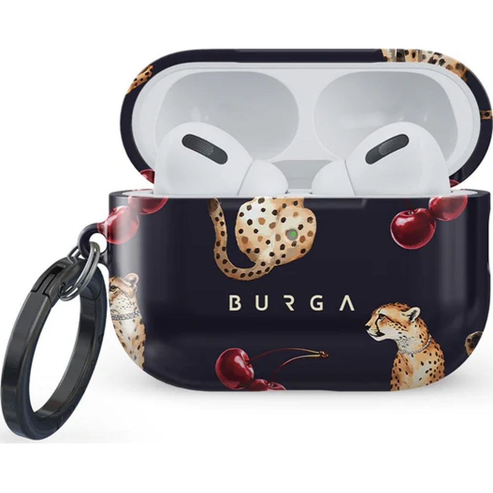 Schutzhülle für AirPods Pro 3, Burga Cougar , Dunkelblau mit Muster