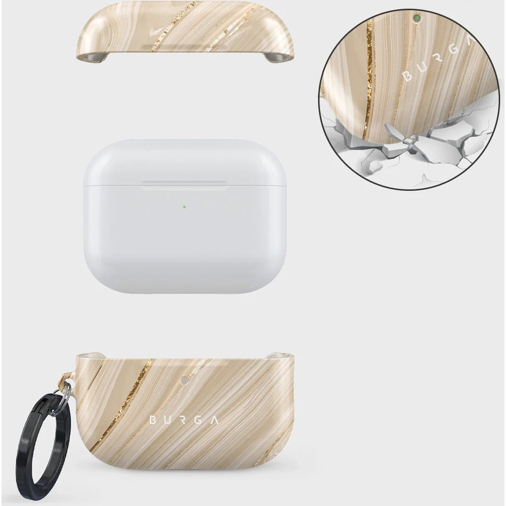 Schutzhülle für AirPods Pro 3, Burga Full Glam, Mehrfarbig Marine