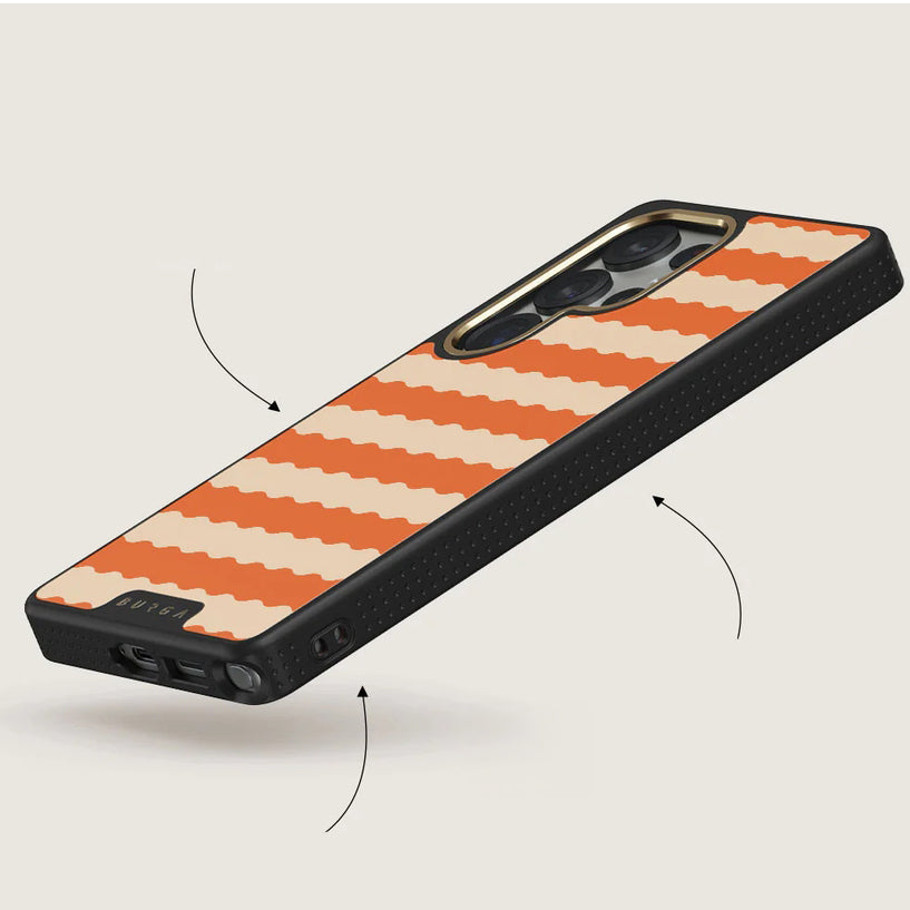Handyhülle für Galaxy S25 Ultra, Burga Elite Dark MagSafe, Papaya Gold