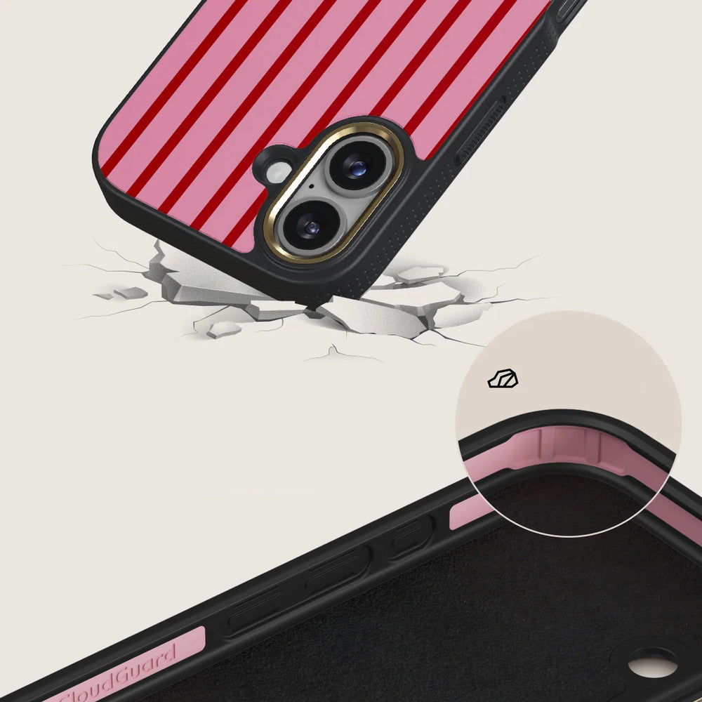 Handyhülle für iPhone 17, Burga Elite Dark MagSafe, Favorite Bikini Gold