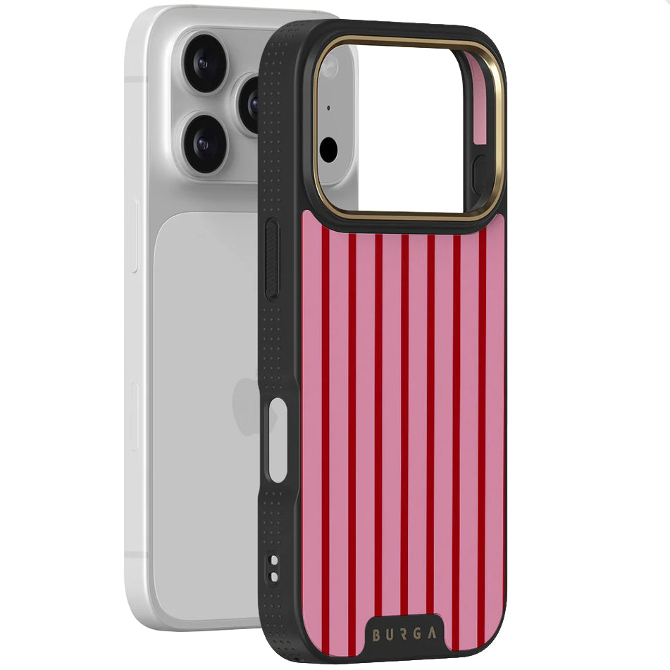 Handyhülle für iPhone 17 Pro, Burga Elite Dark MagSafe, Favorite Bikini Gold