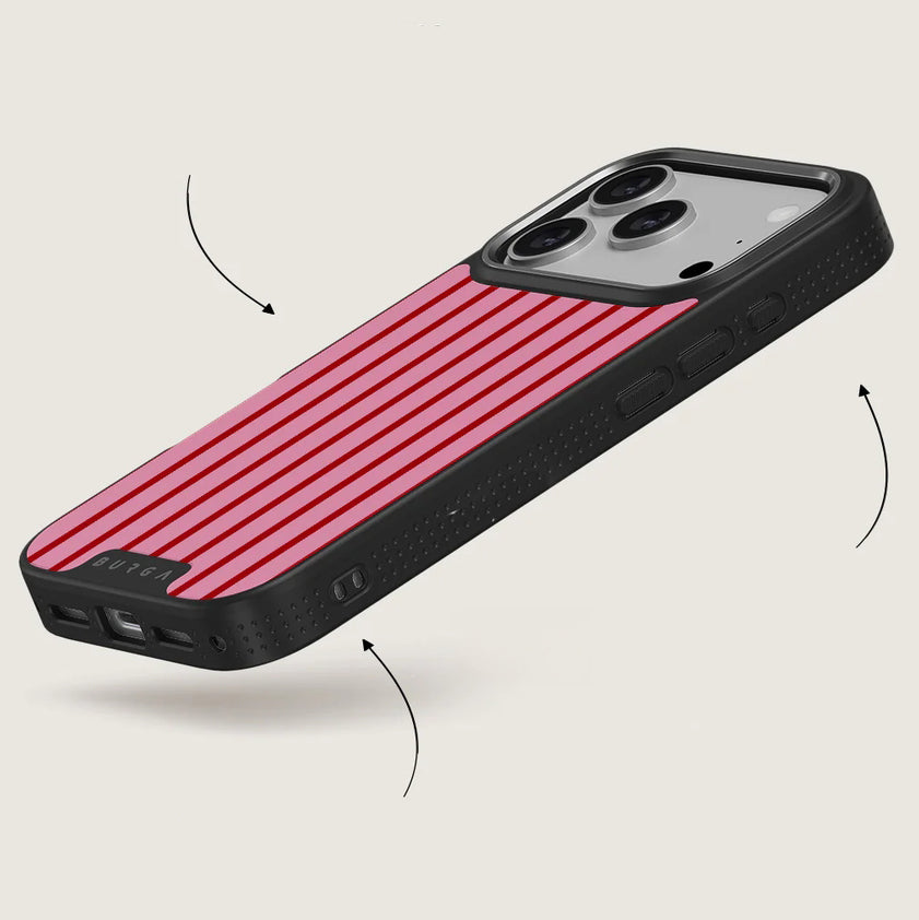 Handyhülle für iPhone 17 Pro, Burga Elite Dark MagSafe, Favorite Bikini Gunmetal