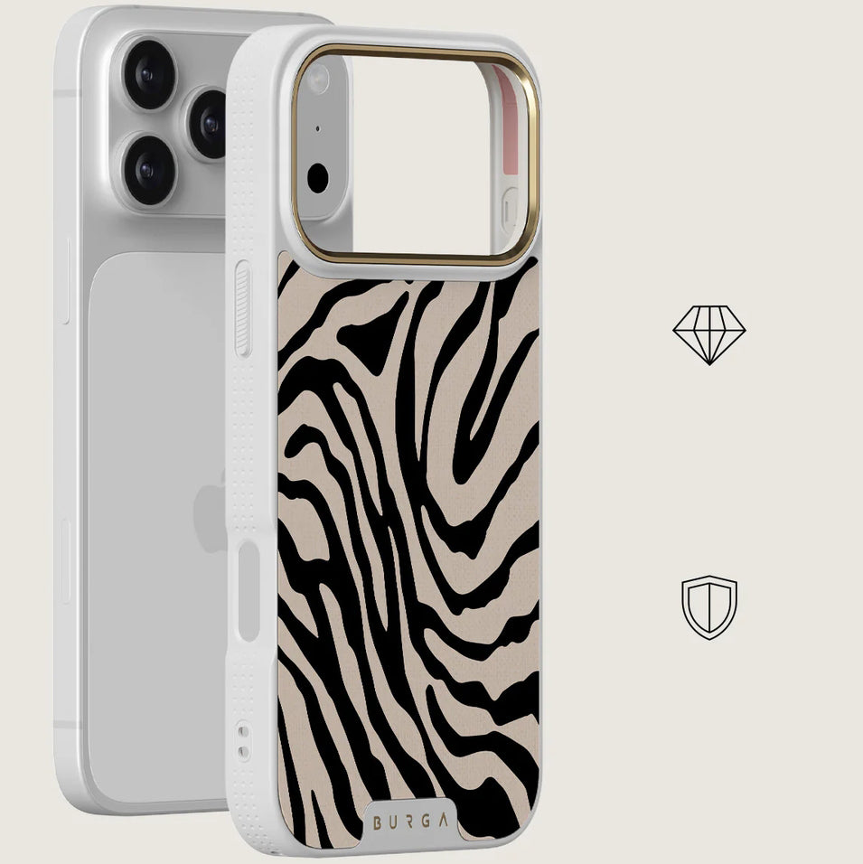 Handyhülle für iPhone 17 Pro Max, Burga Elite Light MagSafe, Imperial Gold