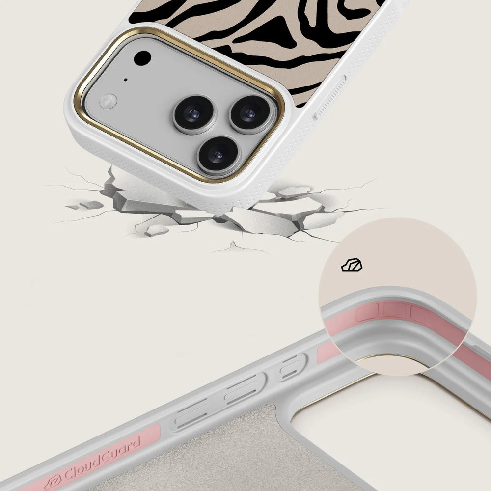 Handyhülle für iPhone 17 Pro Max, Burga Elite Light MagSafe, Imperial Gold