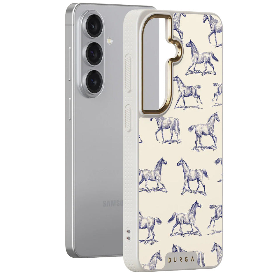 Handyhülle für Galaxy S26, Burga Elite Light MagSafe, Derby Race Gold