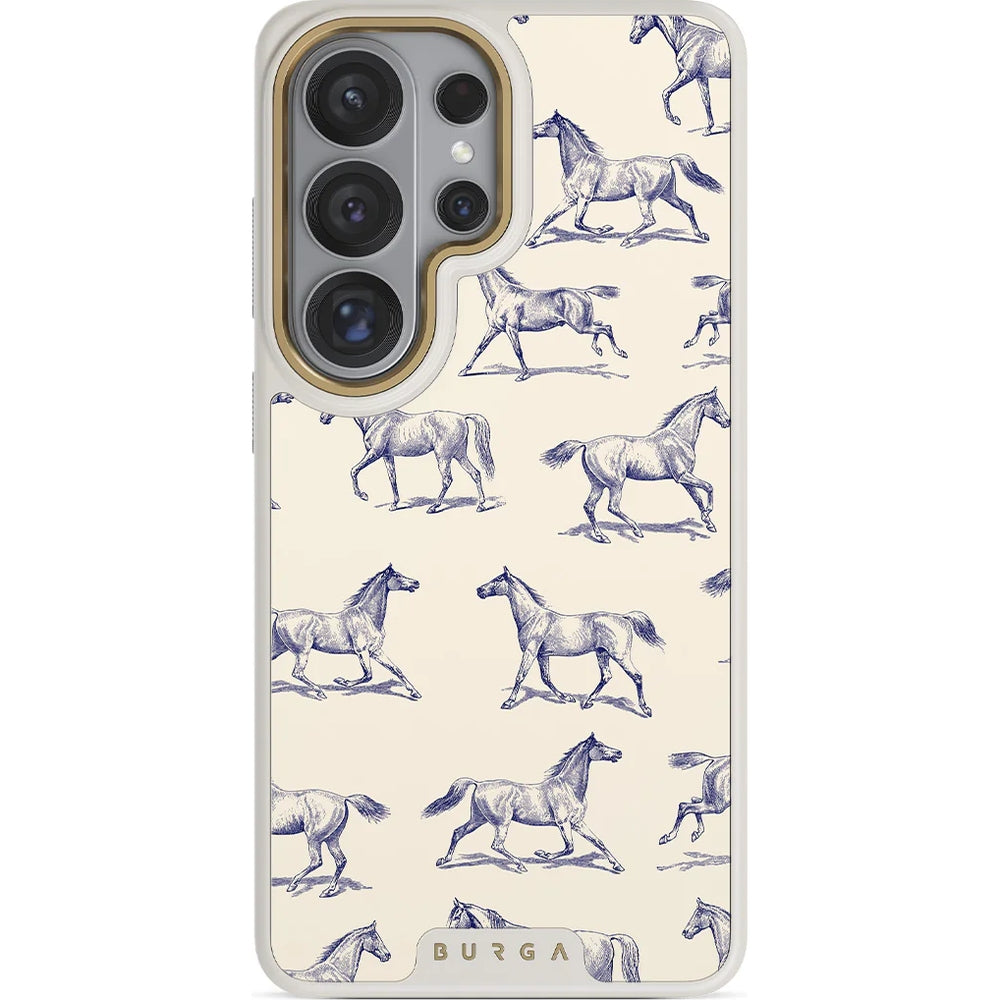 Handyhülle für Galaxy S26 Ultra, Burga Elite Light MagSafe, Derby Race Gold