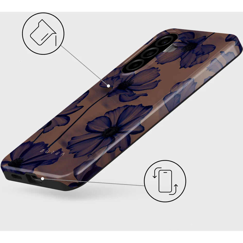 Handyhülle für Galaxy A57 5G, Burga Tough, Velvet Night