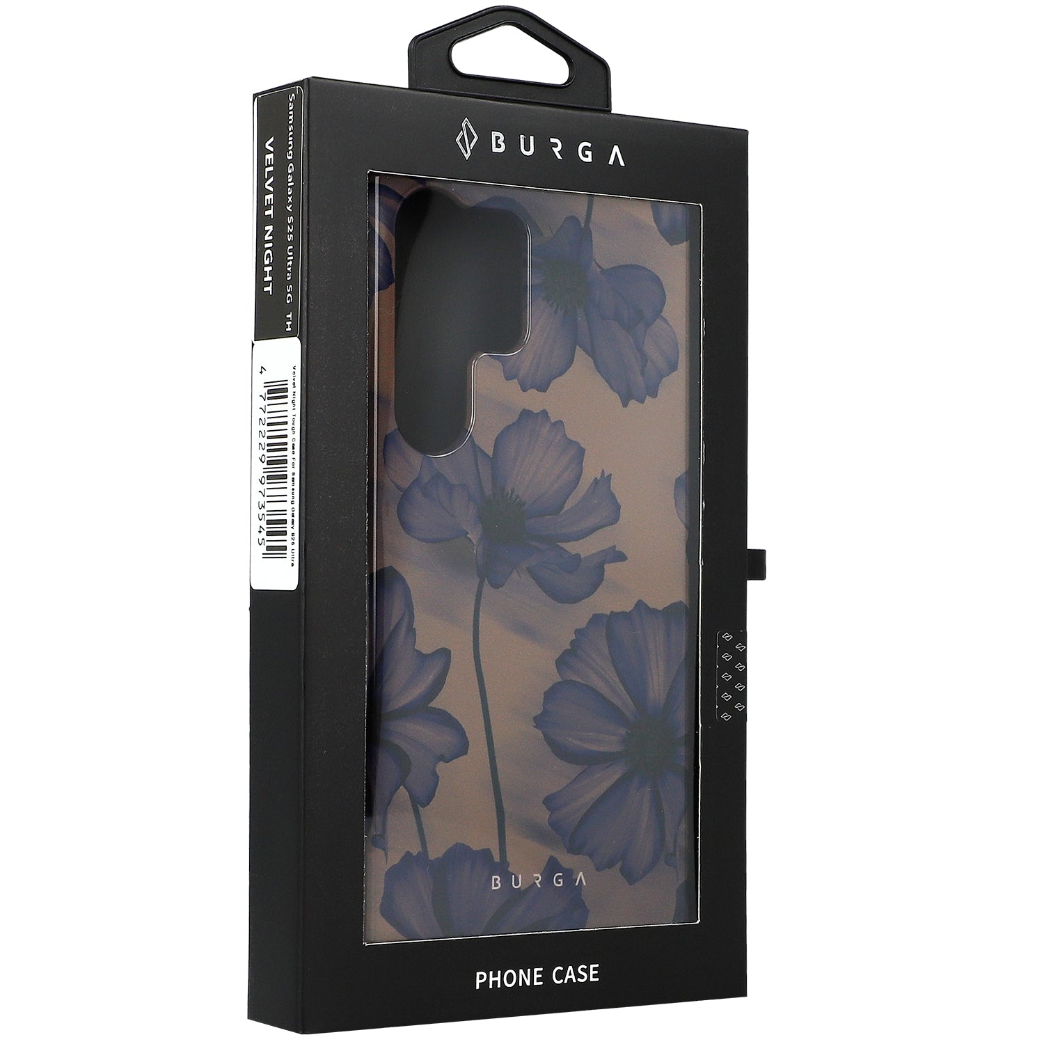 Handyhülle für Galaxy S25 Ultra, Burga Velvet Night Tough, Braun und marineblau