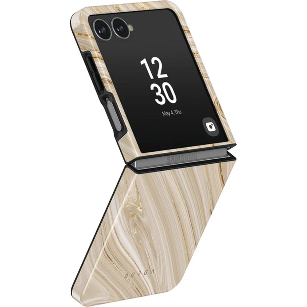 Handyhülle für Galaxy Z Flip7, Burga Tough, Full Glam
