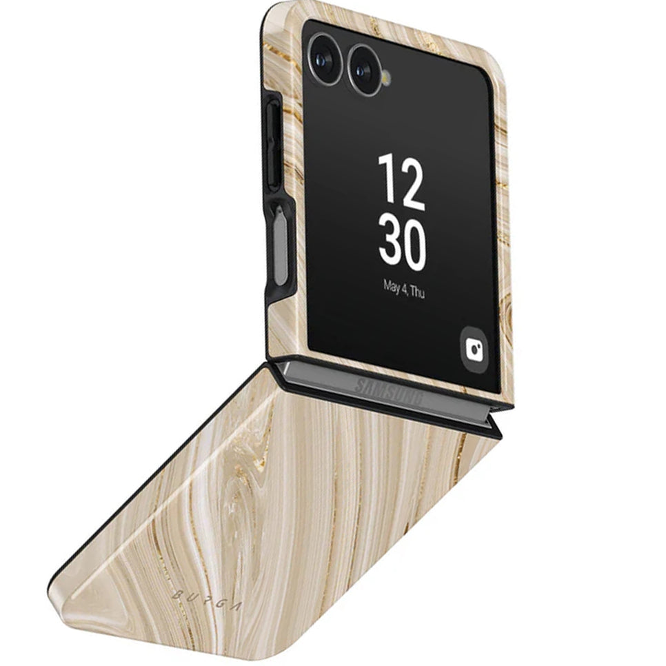 Handyhülle für Galaxy Z Flip7, Burga Tough, Full Glam
