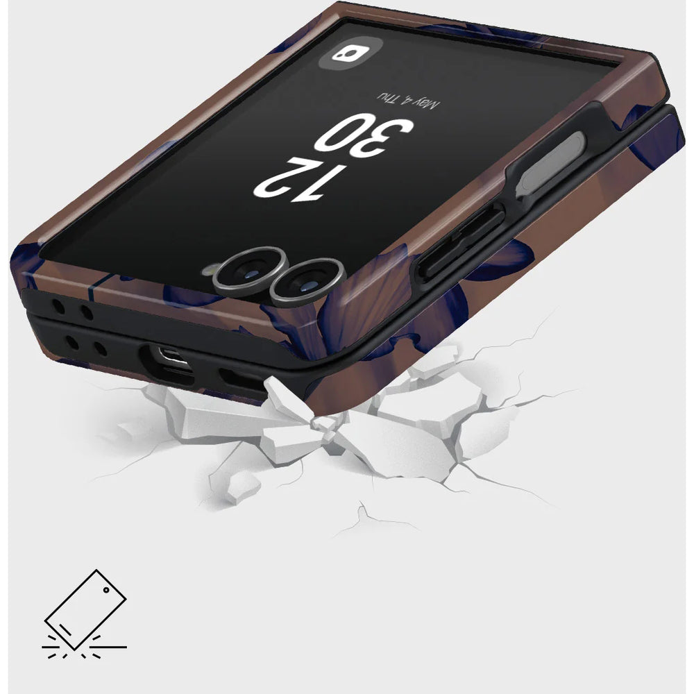 Handyhülle für Galaxy Z Flip7, Burga Tough, Velvet Night