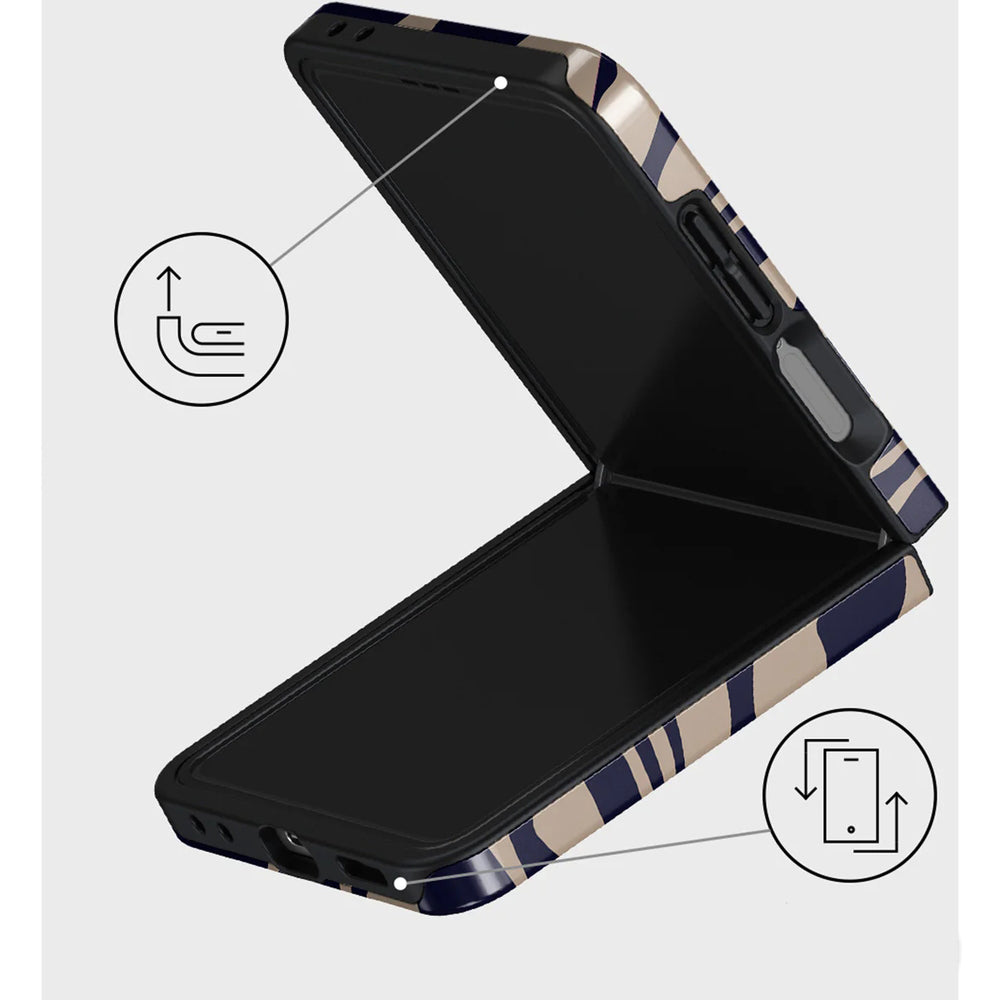 Handyhülle für Galaxy Z Flip7, Burga Tough, Vigilant
