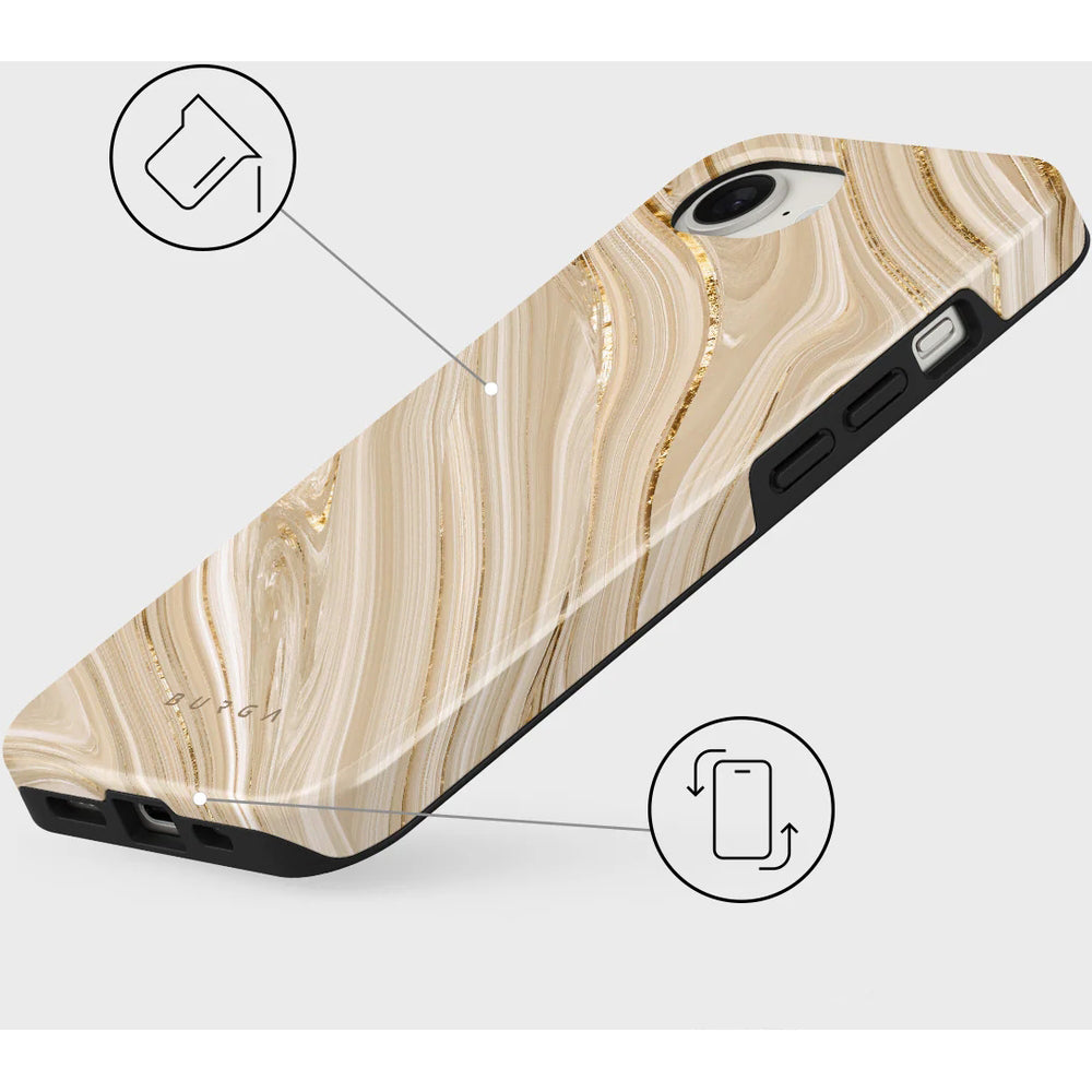 Handyhülle für iPhone 17e, Burga Tough Magnetic, Full Glam