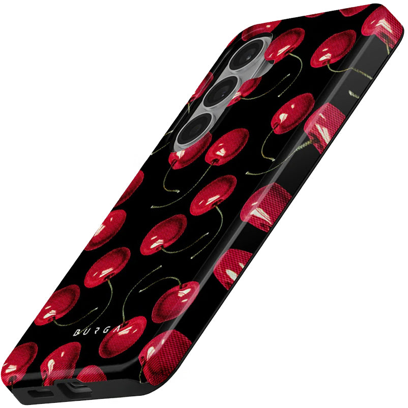 Handyhülle für Galaxy S26 Plus, Burga Tough Magnetic, Cherrybomb