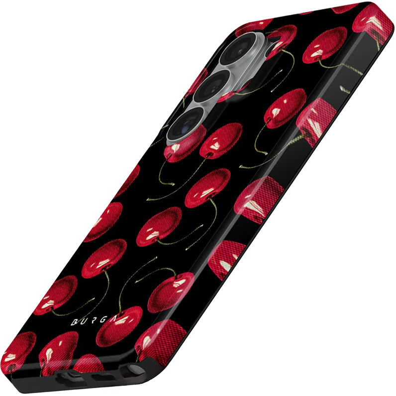 Handyhülle für Galaxy S26 Ultra, Burga Tough Magnetic, Cherrybomb