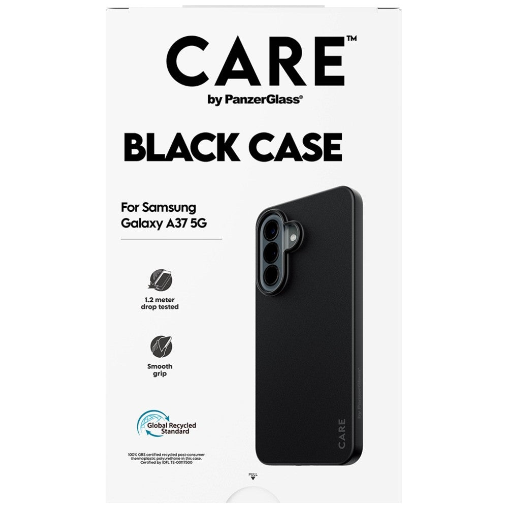 Handyhülle für Galaxy A37 5G, CARE by PanzerGlass Fashion, Schwarz